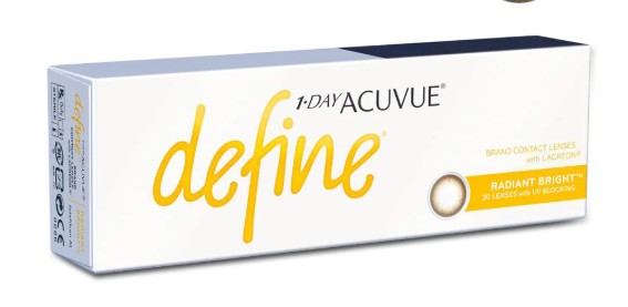 1 Day Acuvue Define Radiant Bright 30Pack